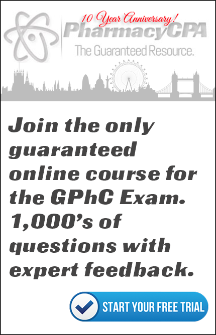 GPhC Exam Questions